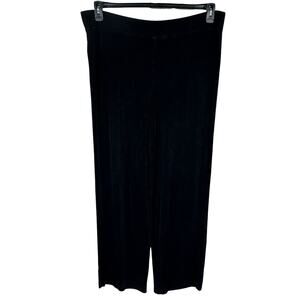 Chico’s Travelers SZ 3 (X-Large) Wide Leg Pants Liquid Knit Stretch Pull-On